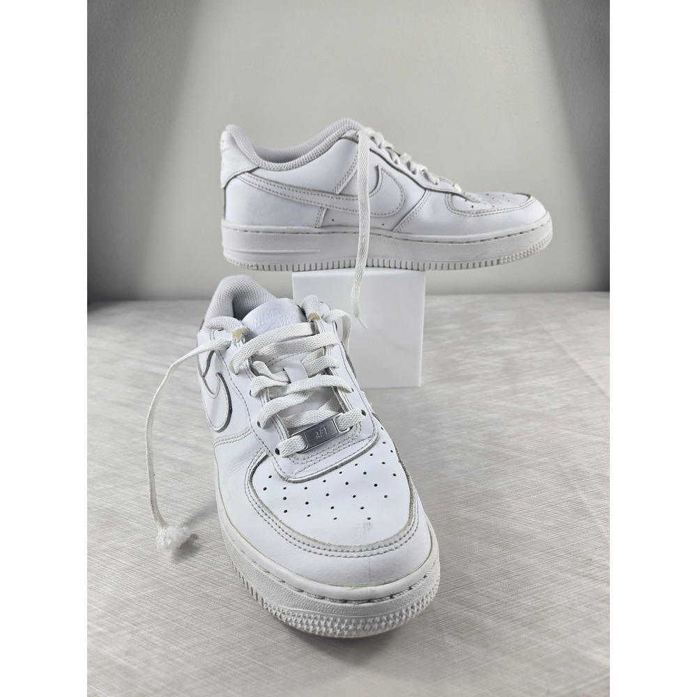 Nike Air Force 1 Low Triple White Youth Sneakers DH2920-111 Size 5Y